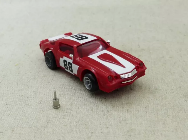 TCR Camaro 88 avec éclairage ho slot car new pour circuits Tyco Tomy AFX MR1 etc