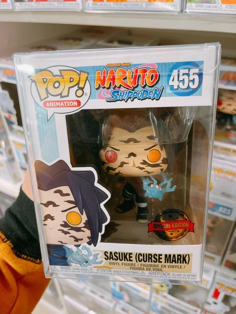 Funko Pop Convention Exclusive : Naruto Shipuden : Sasuke (Curse Mark) #455 MINT