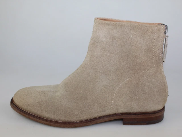 chaussures femme MOMA 37 EU bottines beige cuir suédé daim DF247
