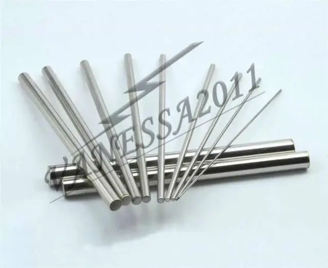 10pcs 316L Stainless Steel Rods Wire Diameter 2mm, length 0.5m (1.64 FT)