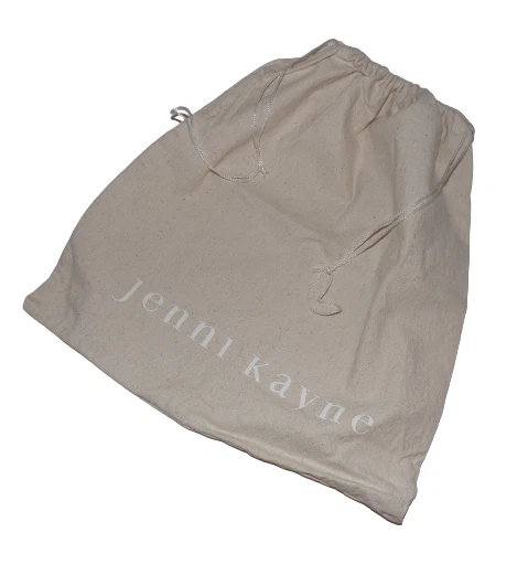 Jenni Kayne Dust Bag Natural Canvas 13 x 14"  Shoes, Storage