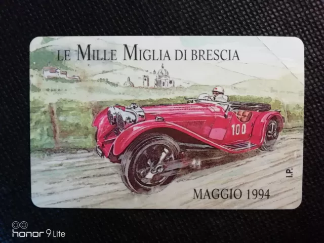 Scheda Telefonica Sip G 178 "Le Mille Miglia di Brescia 1994"