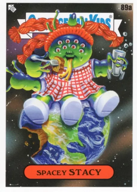 2021 GARBAGE PAIL KIDS GPK FOOD FIGHT BASE SPACEY STACY 89a NM