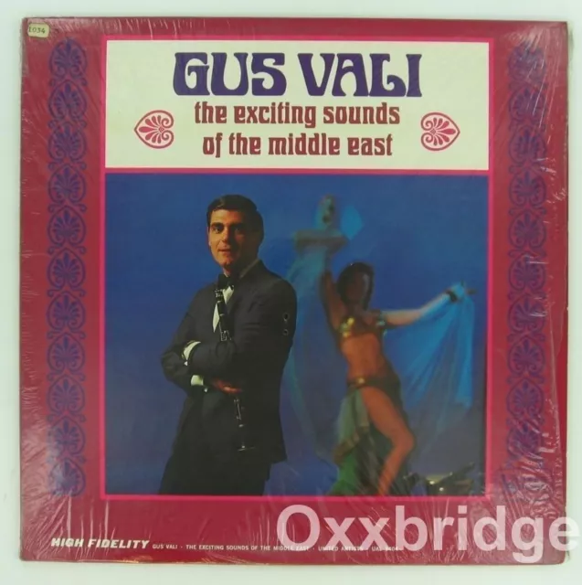 GUS VALI Sounds Of Middle East JAZZ ROCK FUSION Belly Dance NM NEAR MINT Dancing