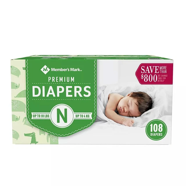 Pura Diapers MEMBER'S MARK PREMIUM DIAPERS Bentley Associates