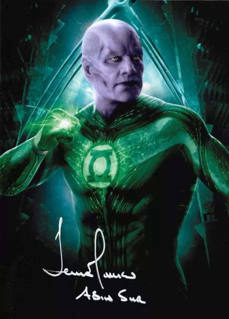 Autographe de Temuera Morrison (Abin Sur - GREEN LANTERN) frais envoi compris