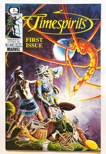 Timespirits #1 (Oct 1984, Epic) VF+