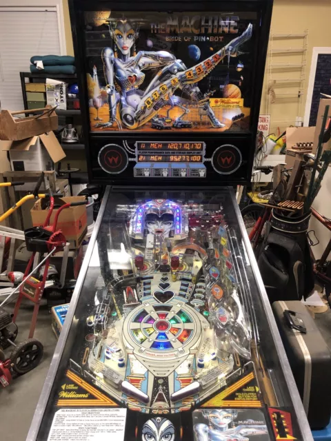 The Machine - Bride Of Pinbot - Pinball Machine Free Shipping