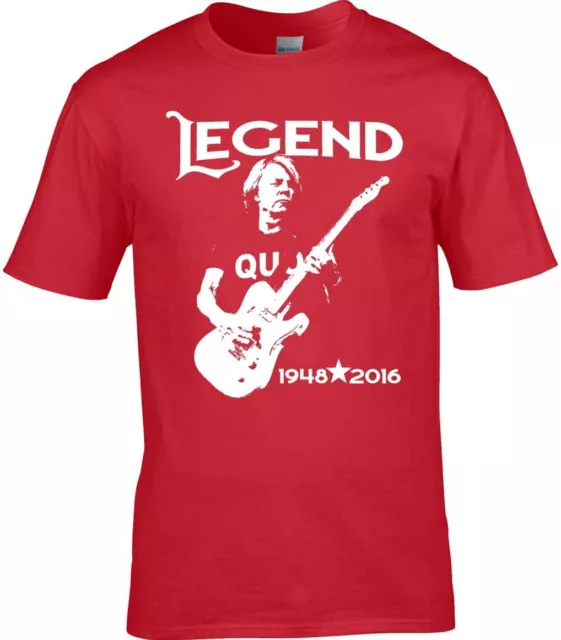 Rick Parfitt Homage T-Shirt Tee Status Quo Legend R.I.P Tribute 2