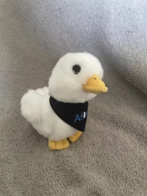 Aflac Duck Talking Plush Toy Stuffed Animal (TESTED AND WORKS) /w [ SQUEEZE ME]