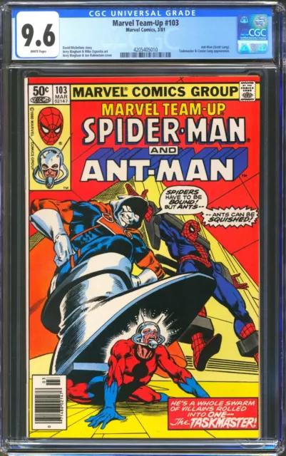 Marvel Team-Up #103 - Cgc 9.6 Wp - Ant-Man - Taskmaster