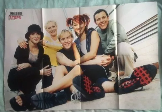 STEPS Original Vintage Smash Hits Magazine Poster