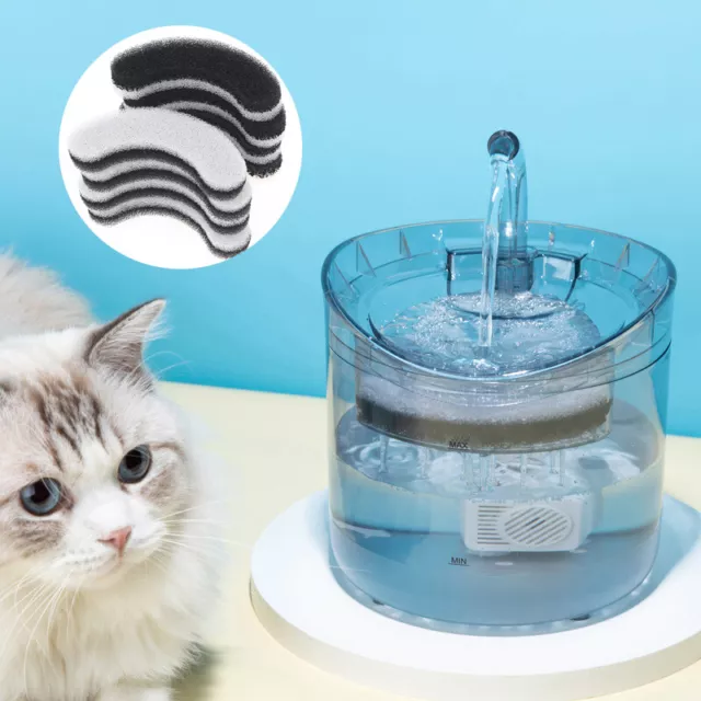 8 pz filtri di ricambio fontana acqua gatto per carbone attivo WF050/WF060