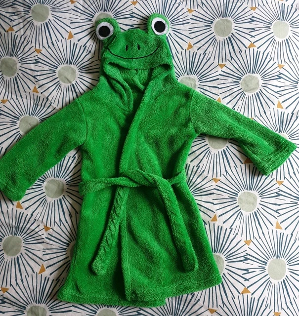 slim fit dress slacks Holiday Cotton Velour Hooded Robe Green