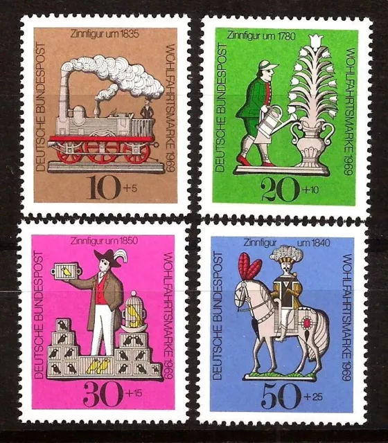 [D6936] BRD, Germany, 1969 MNH** Charity stamps