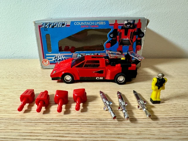 RARE DIACLONE COUNTACH LP500S Vintage Takara Japan Pre-Transformers ...