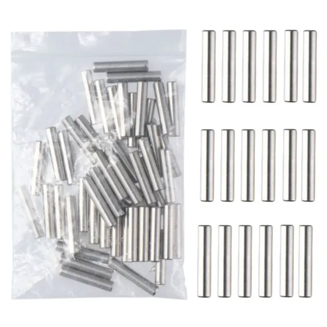 Steel Shelf Support Pegs 5x25mm Dowel Pin Rod Fasten Elements Assortment Kit