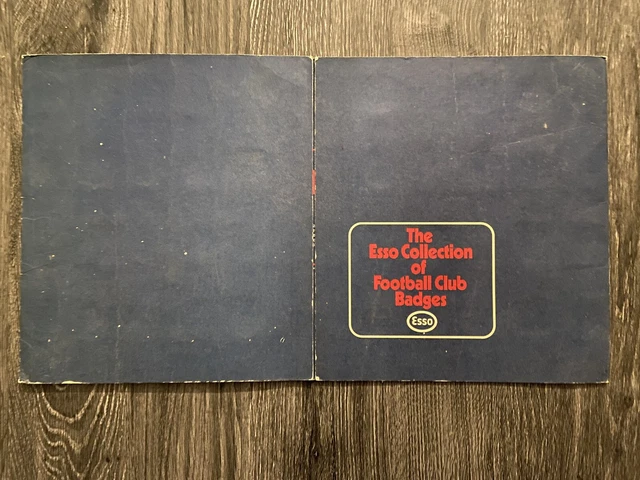 THE ESSO COLLECTION Of Football Club Badges Complete Folder £19.99 ...