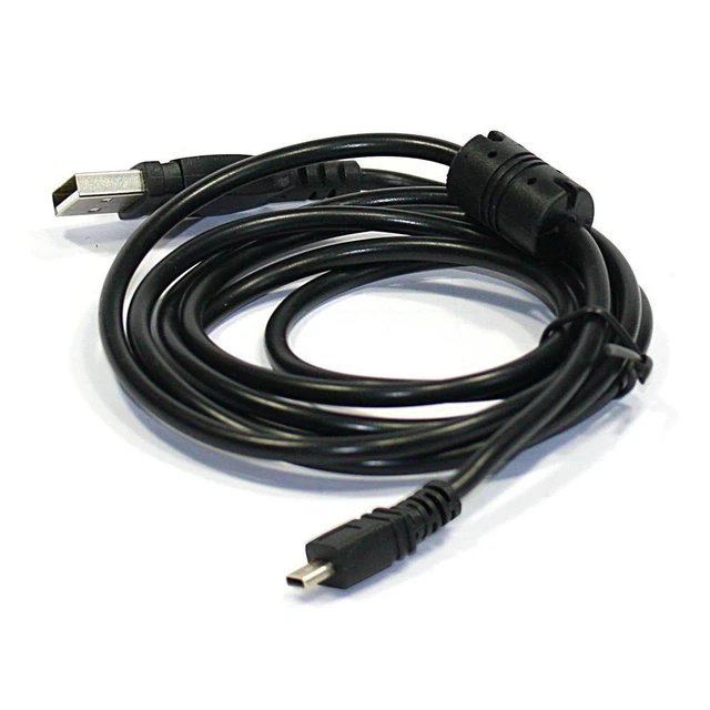 SvediTec USB Kabel 1,5m Für Panasonic Lumix DMC-FX7 - Datenübertragung & Aufladen