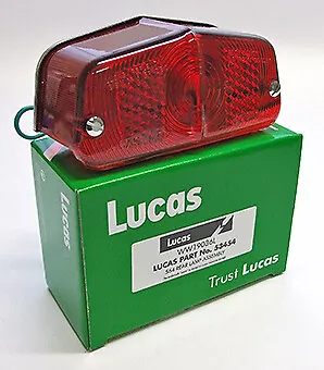 Genuine Lucas Rear Lamp  - Type L564 53454 - As Fitted To Triumph Bsa Norton