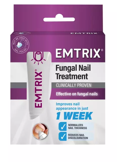 Emtrix Nagelpilzbehandlung | 1 Woche spürbare Wirkung | einfach zu bedienen | geruchlos