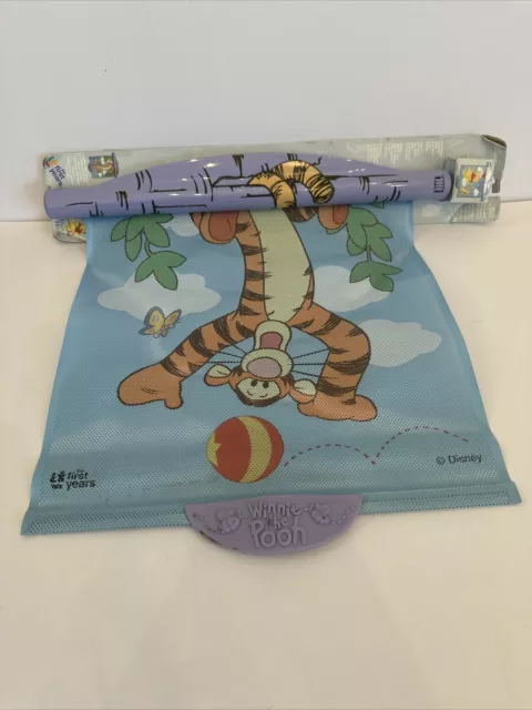 Disney First Years TIGGER Car Window Blind / shade / adjustable Winnie the Pooh