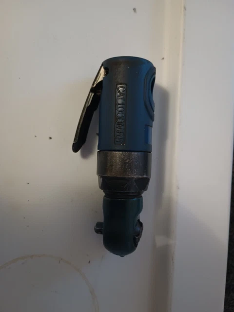 Cornwell Tools CAT1000MRR 1/4” Mini Palm Air Ratchet Neon Blue 2