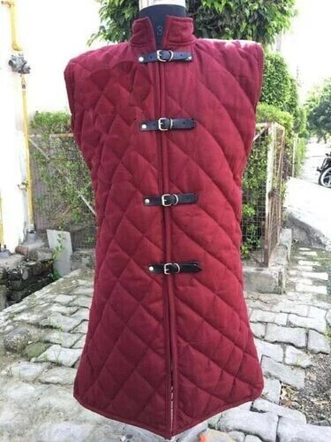 Medieval Arthur Long Gambeson