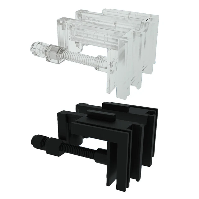 2 Pcs Fish Tank Pipe Clamp Aquarium Lid Clips Securing Clip Heater Stand Fixture