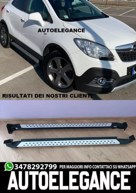 Pedane Laterali Sottoporta Per Opel Mokka & Mokka X 2012+ Running Board