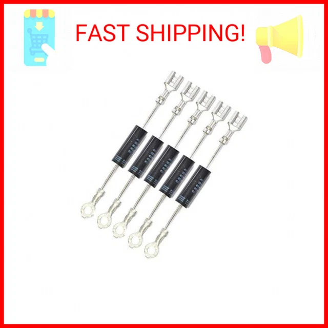 Comimark 5 pcs CL04-12 Microwave Oven one-Way High Voltage Diode Rectifier