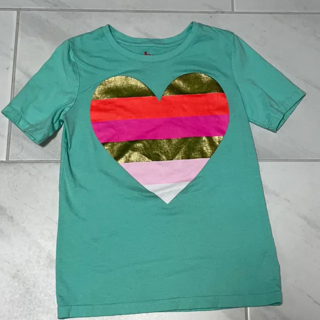 Girls Circo Giant Heart T-shirt Size Large (10-12) Spring
