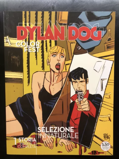 Dylan Dog Color Fest n.31 selezione innaturale cover Stano ed. Bonelli