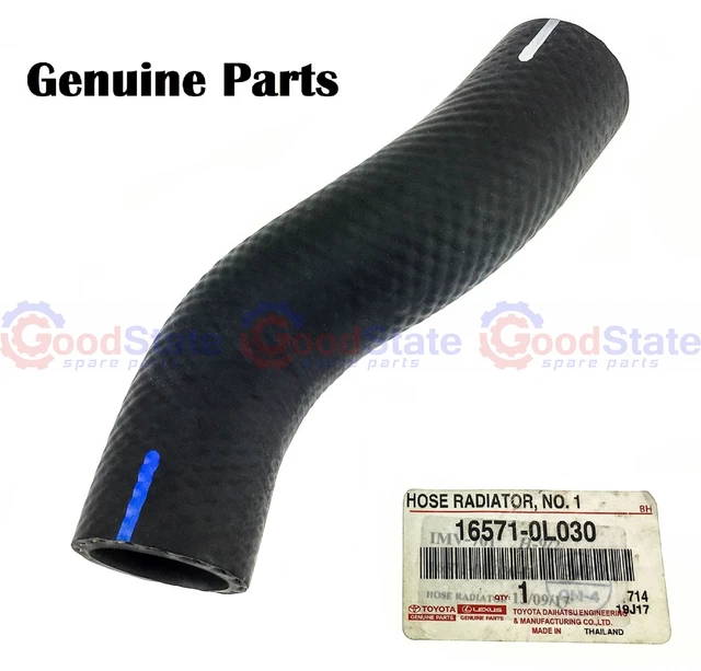 GENUINE TOYOTA FORTUNER KUN50 2KD 2.5 Diesel Upper Inlet Radiator Hose ...