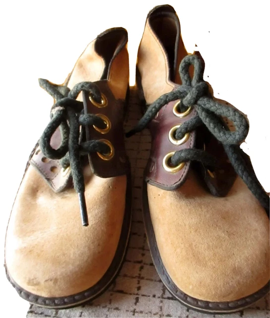 NWOT Vtg 1960's Womens Saddle Shoes by CONNIE Rockabilly BROWN/TAN Sz 5.5 AA M