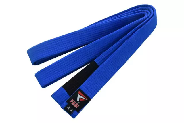 FADI Brazilian Jiu Jitsu MMA Adult BJJ GI Pro Durable Belt Color Blue