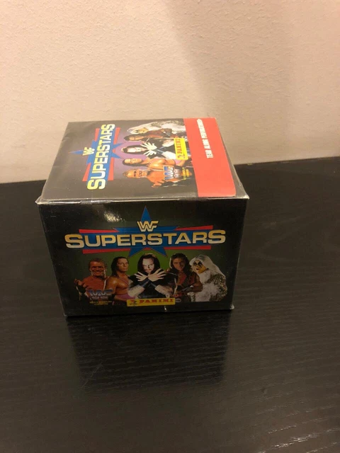 Rare Panini 1997 WWF superstars wrestling sealed box (50 packets) - Excellent.