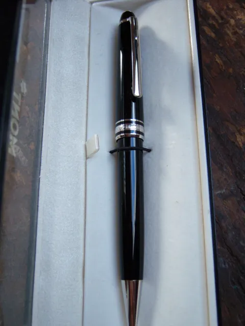 Montblanc Meisterstück Pix Rollerball Ball Point Pen 5370 Platinum Line boxed