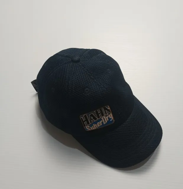 Hahn Superdry Adjustable Hat Cap Super Dry Alcohol Blue with Embroidered Logo