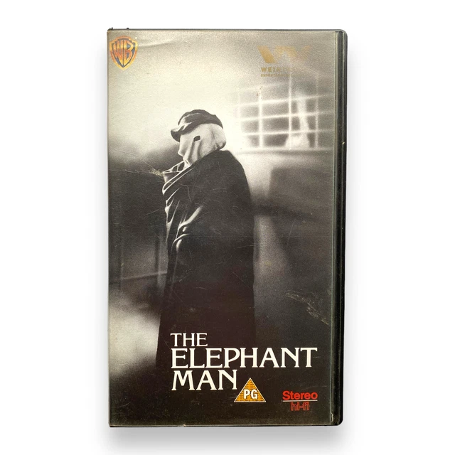 THE ELEPHANT MAN ( VHS Video Tape ) David Lynch / John Hurt / Antony