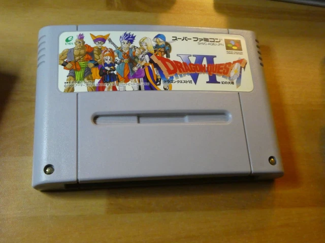 Dragon Quest VI SHVC-P-AQ6J(JPN) Nintendo Super Famicom Japan