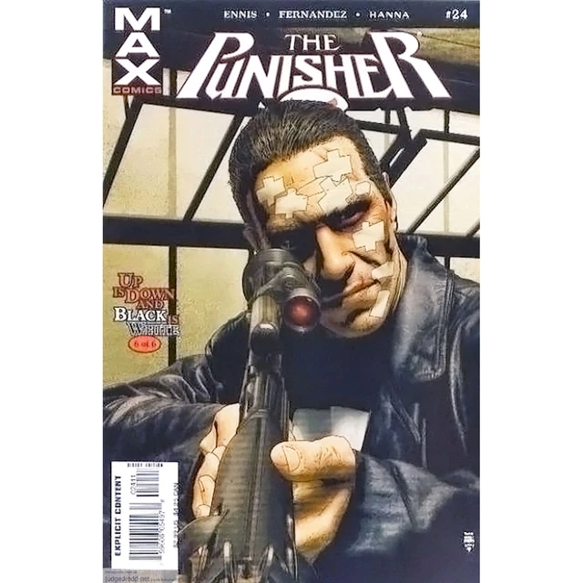 Punisher # 24 Punisher Max 1 Marvel Max Comic Book  VG/VFN 1 10 5 2005 (Lot 3771