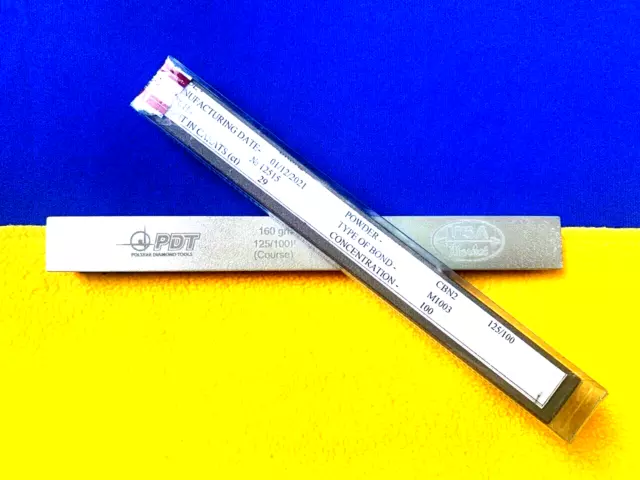 125/100μ (F 160) 17mm: CBN-stone Apex Edge Pro / Ganzo  Ruixin / TSPROF Hapstone