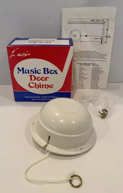 VINTAGE COEHLER COPTEX SWISS MUSICAL DOOR CHIME “ GREENSLEEVES” song VINTAGE COEHLER COPTEX SWISS MUSICAL DOOR CHIME “ GREENSLEEVES” song