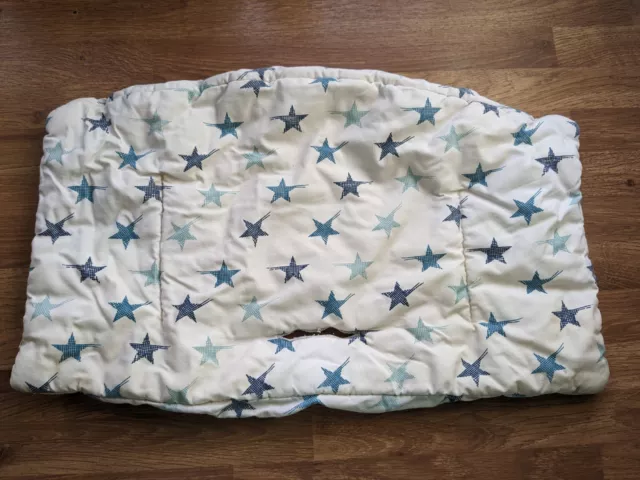 Stokke Tripp Trapp blue stars cushion set - BOTH CUSHIONS