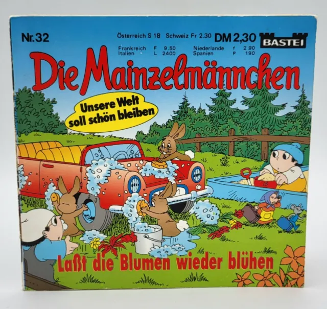 Die Mainzelmännchen Bastei 32 Mini Comic 1992 Wolf Gerlach Lego Werbung Vintage