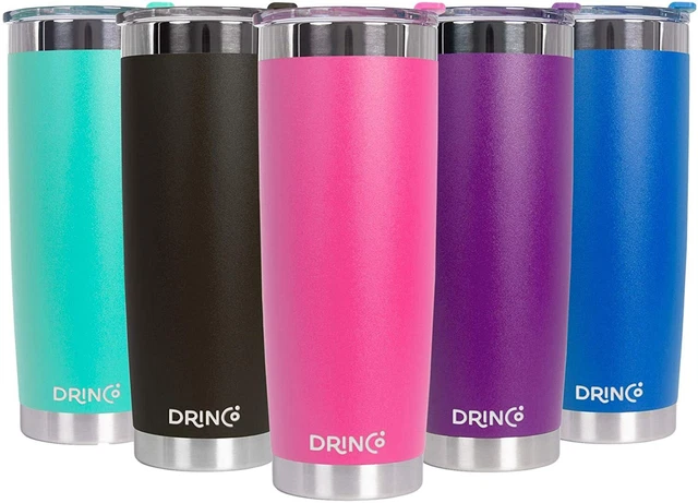 Stainless Steel Coffee Tumbler Vacuum Insulated Travel Mug with Splash Proof Lid