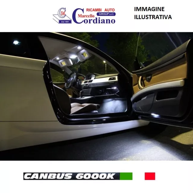 Kit Led Interni Bmw X6 E71 / E72 Kit Di Conversione Completa 6000K