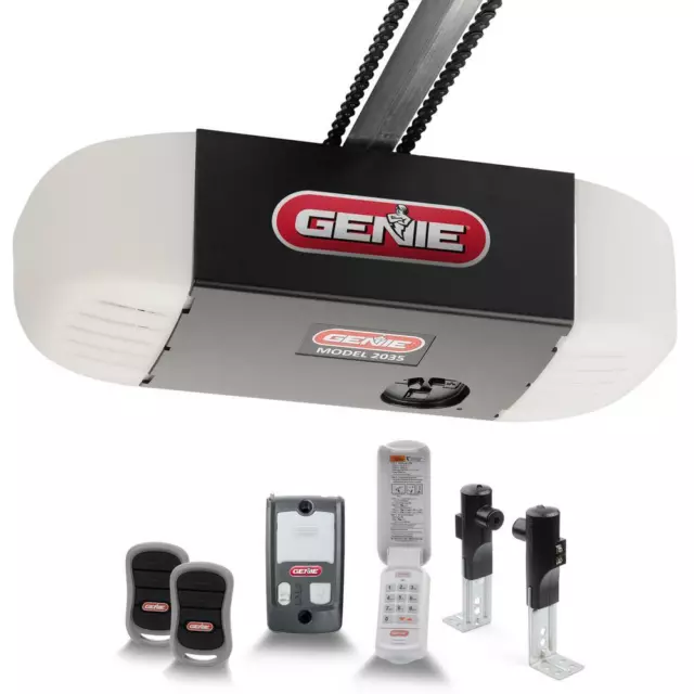 Genie Garage Door Opener Chain Drive 550 1/2 HPc Durable Chain Wireless Keypad