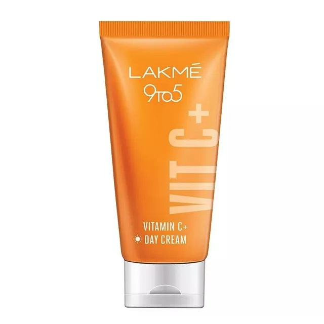 Lakme 9to5 1% Active Vitamine C+ Crème de Jour Peaux Sensibles & Mixtes 50g FS